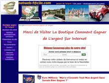 Tablet Screenshot of netweb-facile.com